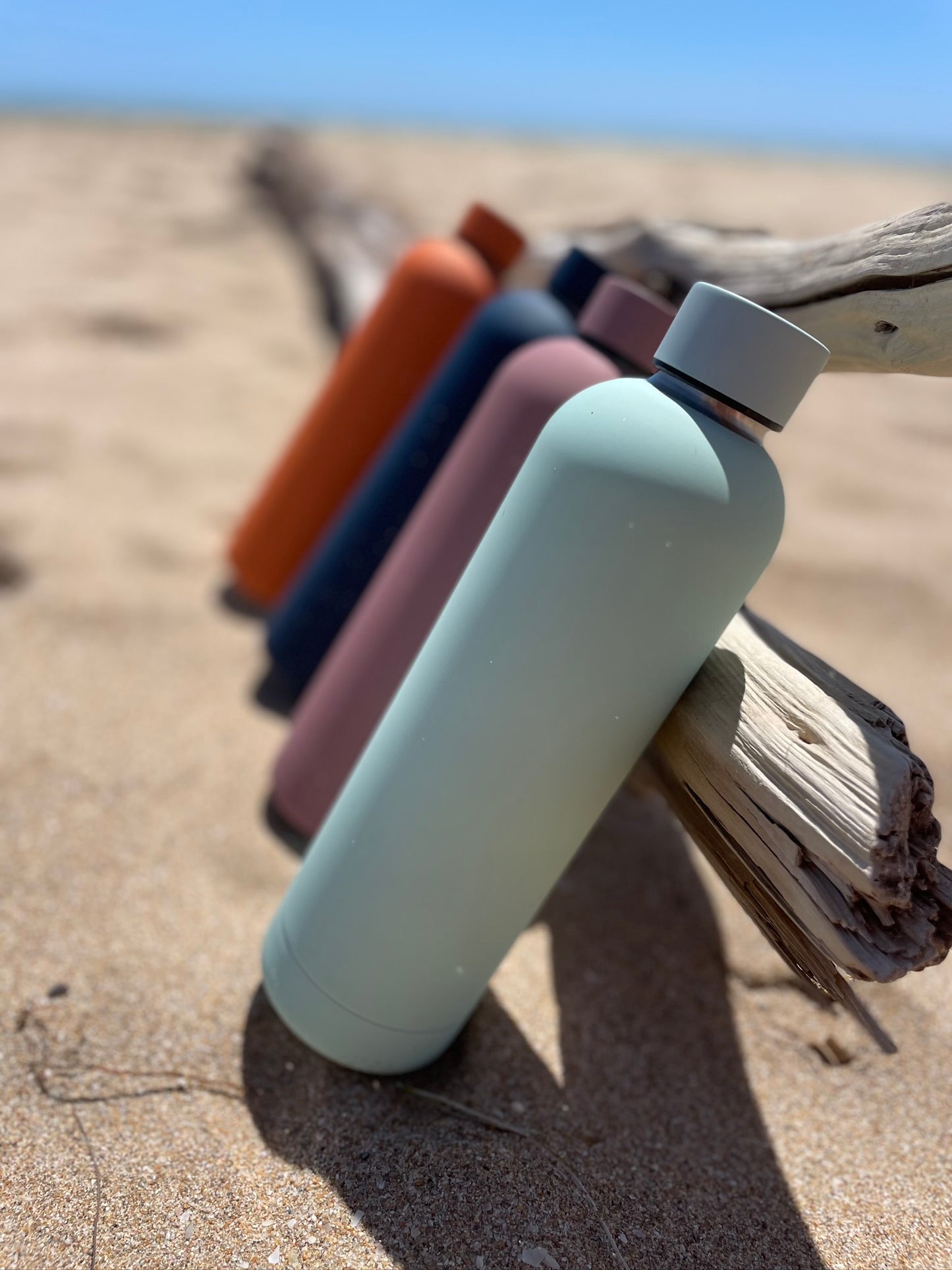 750mL Stainless Steel Water Bottle | Icy Mint