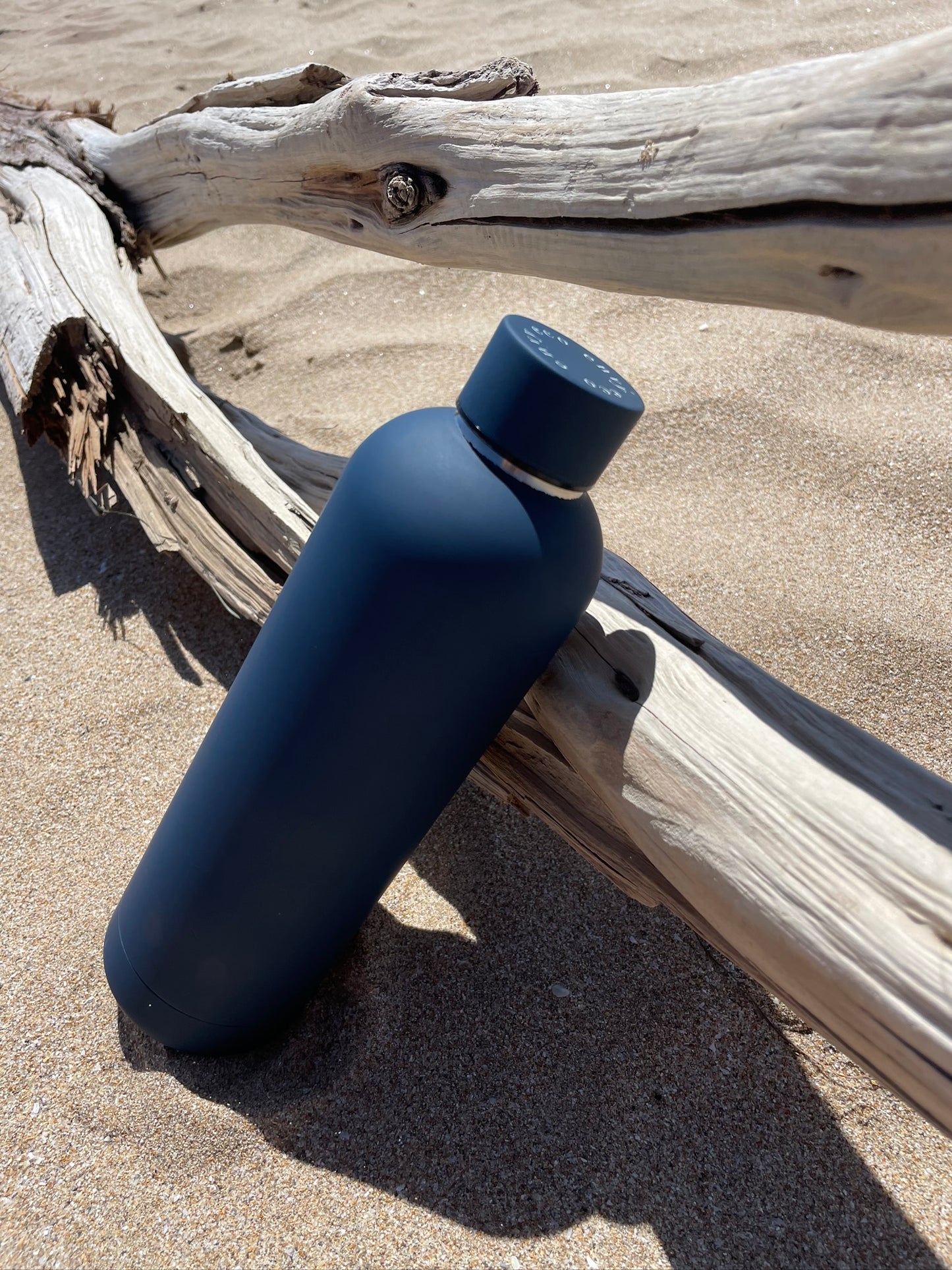 Navy Blue Water Bottle