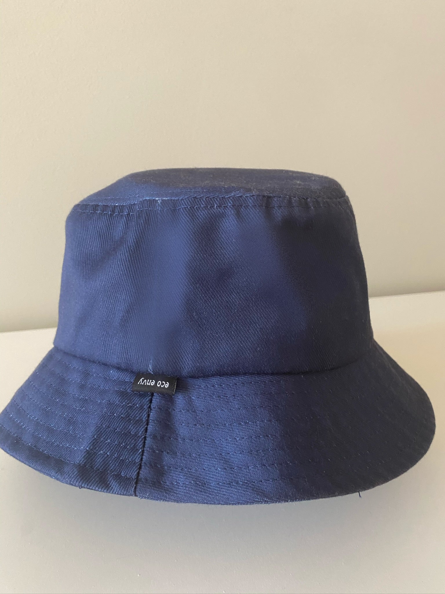 100% RPET Bucket Hat  Navy Blue – Eco Envy Co
