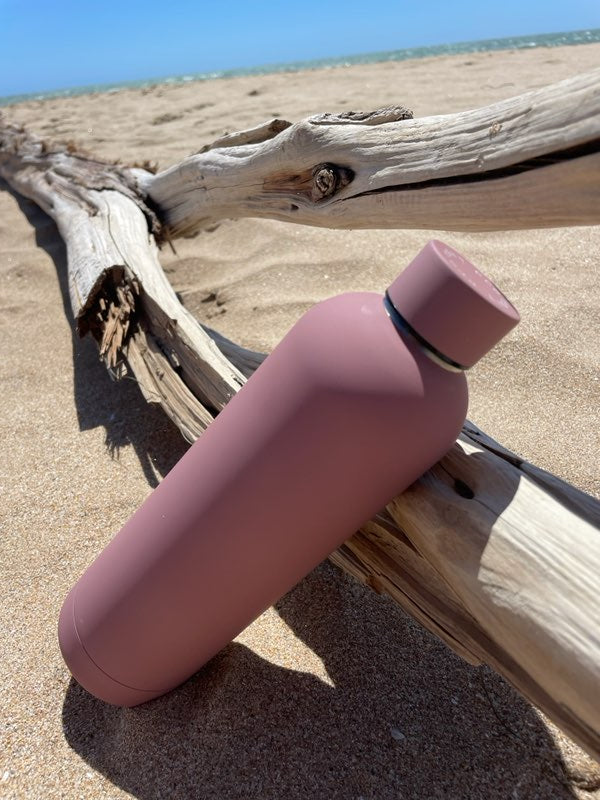 750mL Stainless Steel Water Bottle | Smokey Pink